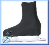 Lycra Schuhüberzieher, skin / schwarz/ weiß