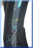 Eiskunstlauf-Hose mit silber Glitzerstreifen