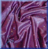 Samt Lila mit Glitzer - bi-elastisch