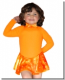 Warmes Kürkleid aus Fleece mit Glitzersamt