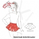 Eiskunstlaufrock Download-Schnittmuster Gr. 116 - 158