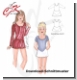 Eiskunstlaufkleid Download-Schnittmuster Gr. 116 bis S